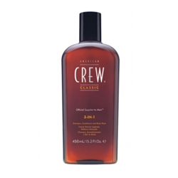 American Crew Classic 3-in-1 Shampoo, Conditioner and Body Wash - Средство 3 в 1 Шампунь, Кондиционер и Гель для душа 250 мл