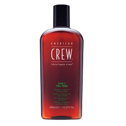 American Crew Classic 3-in-1 Tea Tree - Шампунь, кондиционер и гель для душа чайное дерево 100 мл