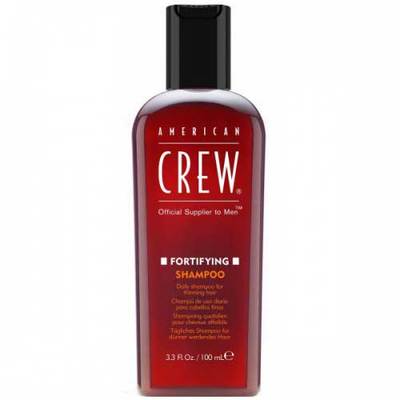 American Crew Fortifying Shampoo - Укрепляющий шампунь для тонких волос 100 мл