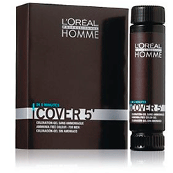 L'Oreal Professionnel Homme - Тонирующий гель Кавер №2 «Темный глубокий Шатен» 3*50 мл