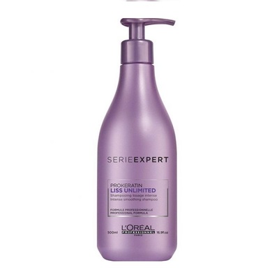 L’Oreal Professionnel Liss Unlimited Prokeratin Shampoo - Разглаживающий шампунь для непослушных волос 500 мл