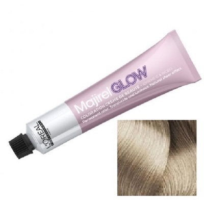 L'Oreal Professionnel Majirel Glow Light Base ASH & Beige - Полупрозрачный перманентный краситель 13 (для светлых баз) Белое золото 50 мл