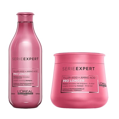 L'Oreal Professionnel Serie Expert Pro Longer - Весенний набор 2021 (шампунь 300 мл + маска 250 мл)