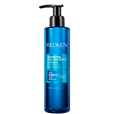 Redken Extreme Play Safe 230°C - Укрепляющий и термозащитный крем-стайлинг от повреждений термоинструментом 200 мл
