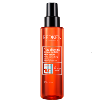 Redken Frizz Dismiss Instant Deflate - Несмываемое масло-сыворотка для дисциплины всех типов непослушных волос 125 мл