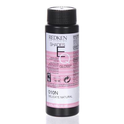 Redken Shades Eq Gloss - Краска-блеск без аммиака для тонирования и ухода 010N нежный натуральный 60 мл 