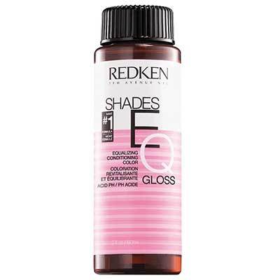 Redken Shades Eq Gloss - Краска-блеск без аммиака для тонирования и ухода 08VG Светлый блондин фиолетовый золотистый 60 мл