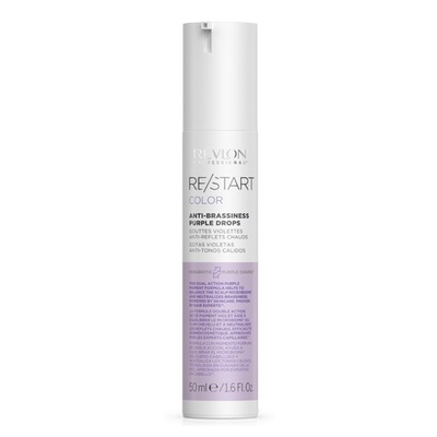 Revlon Professional ReStart Color Anti-Brassiness Purple Drops - Фиолетовые капли для усиления и поддержки холодных оттенков 50 мл